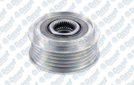 SNR GA76902 Alternator Kasnagi (Rulmanli) Avansis 1.9d-2.0d-Corolla-Rav 4 2.0d (02-08) (5 Kanal) (535018410)  ####